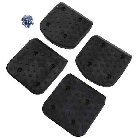 Warner Floor Pad Kit, Bagged, for Strap-N-Stride Aluminum, PR 10774